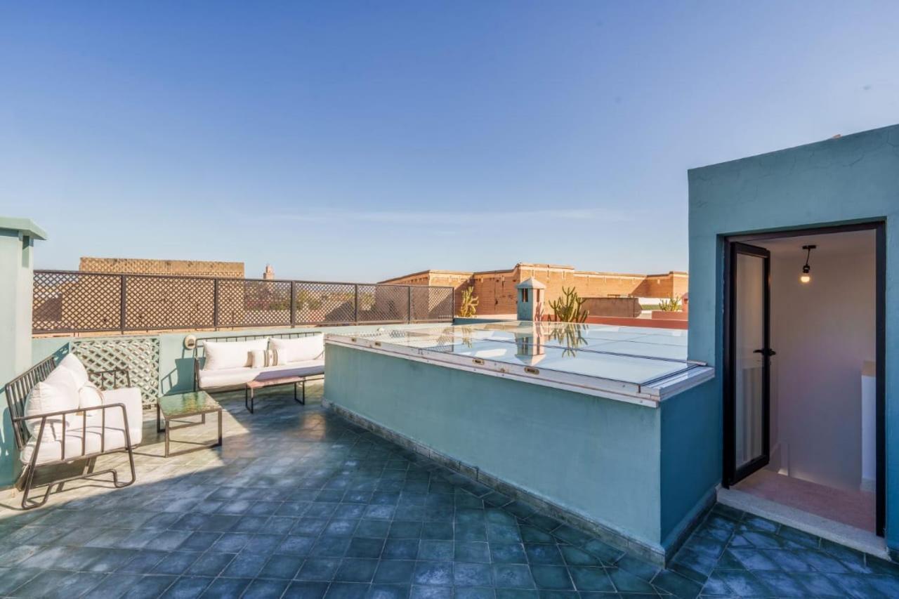 Riad Privatise - 2 Chambres & Petit Dejeuner -Terrasse Marraquexe Exterior foto