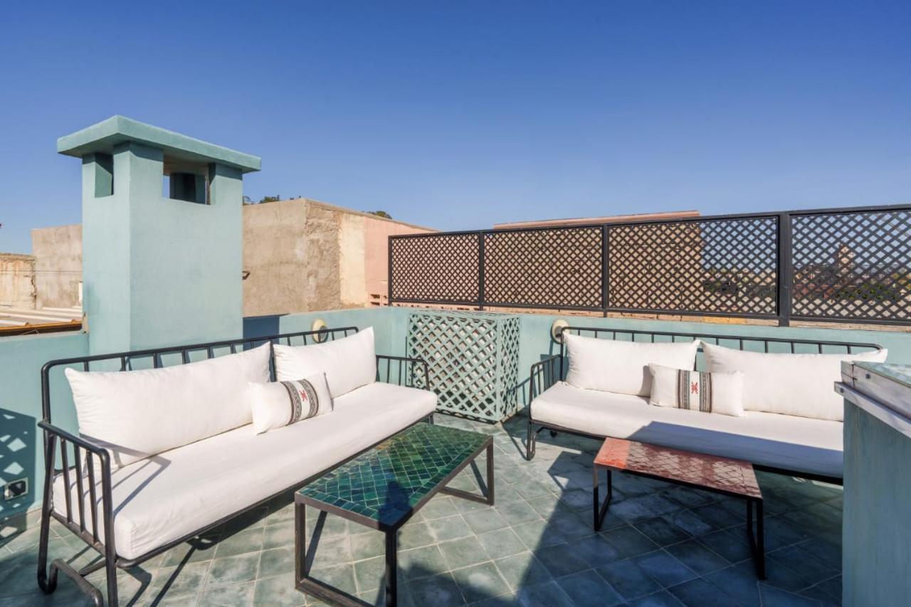 Riad Privatise - 2 Chambres & Petit Dejeuner -Terrasse Marraquexe Exterior foto